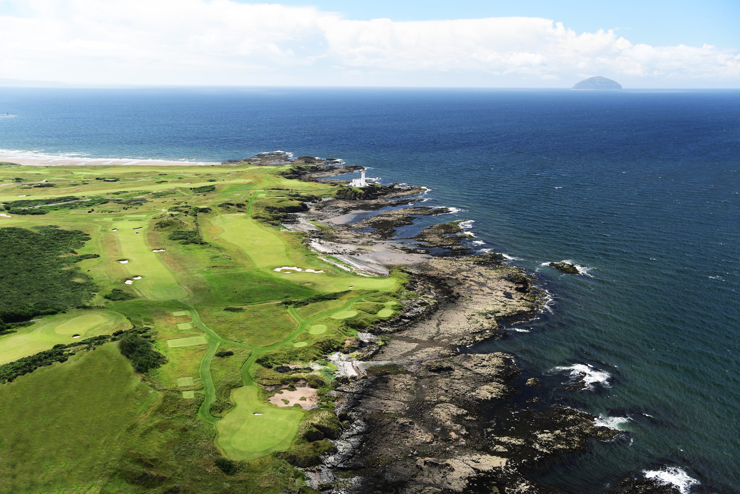 Robert Taylor of England on the tee at the 189 yards  par 3, 16th hole at Hunstanton Golf Club where he holed in one on three consecutive days on May 31st, June 1st and June 2nd 1974 whilst playing for Leicestershire in the Eastern Counties Foursomes on June 28, 2016 in Hunstanton, Norfolk, England.